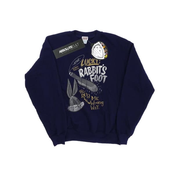 Looney Tunes Boys Bugs Bunny Rub Me The Wrong Way Sweatshirt
