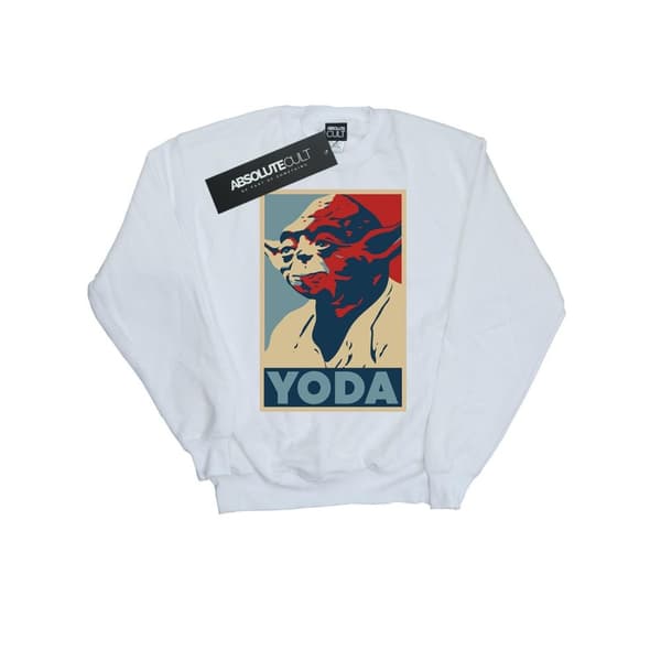 Star Wars Sweatshirt med Yoda-affisch för flickor