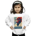 Miniatyrbild 2 av 3: Star Wars Sweatshirt med Yoda-affisch för flickor
