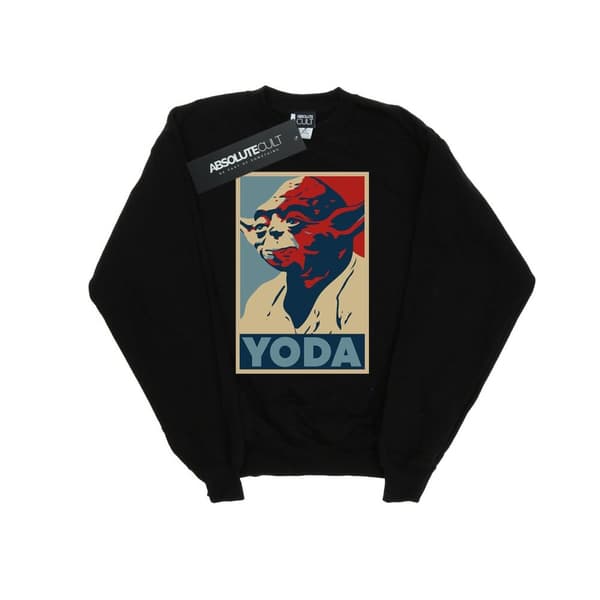 Star Wars Sweatshirt med Yoda-affisch för flickor