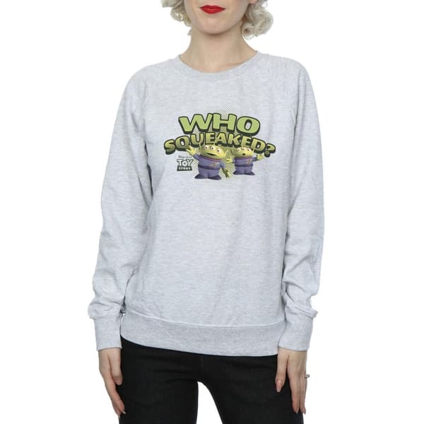 Disney Dam/Tjej Toy Story Who Squeaked? - Sweatshirt