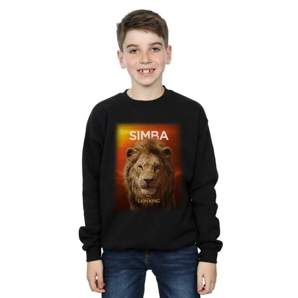Disney Boys The Lion King Movie Adult Simba Poster Sweatshirt