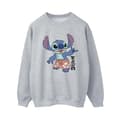 Miniatyrbilde 1 av 4: Disney Womens/Ladies Lilo & Stitch Bermuda Shorts Sweatshirt