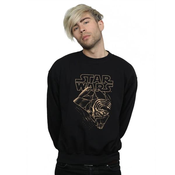 Star Wars: The Rise of Skywalker Mens Star Wars The Rise Of Skywalker Kylo Ren Mask Sweatshirt