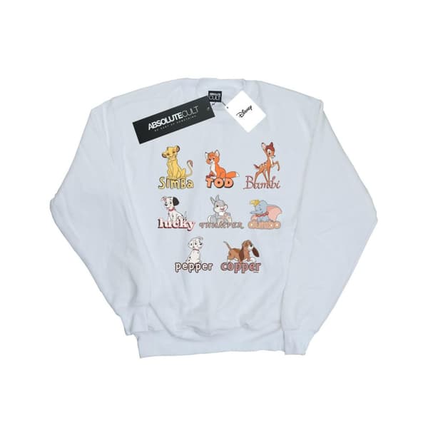 Disney Girls Little Friends Animals Sweatshirt
