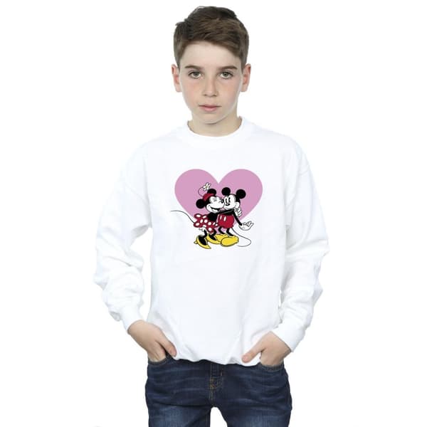 Disney Pojkar Musse Pigg Kärleksspråk Sweatshirt