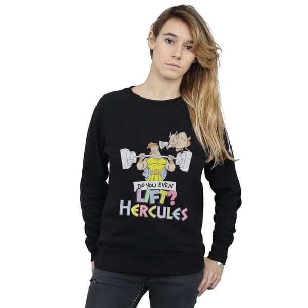 Disney Womens/Ladies Hercules Do You Even Lift? Sweatshirt