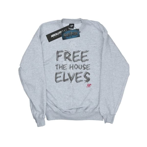 Harry Potter Womens/Ladies Dobby Free The House Elves Sweatshirt