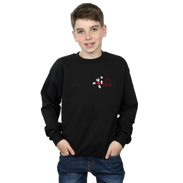 Disney Pojkar Musse Pigg - Sweatshirt med fuskficka Since 1928