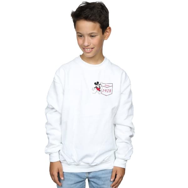 Disney Pojkar Musse Pigg - Sweatshirt med fuskficka Since 1928