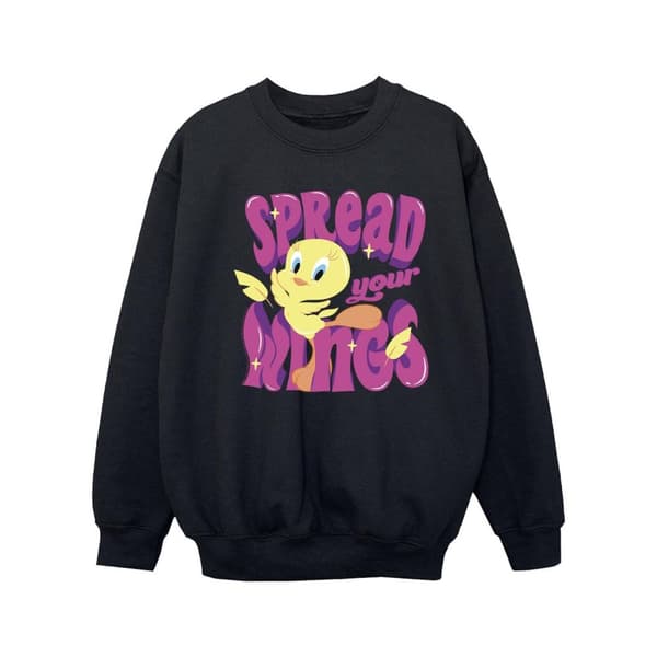 Looney Tunes Girls Tweeday Spread Your Wings Sweatshirt