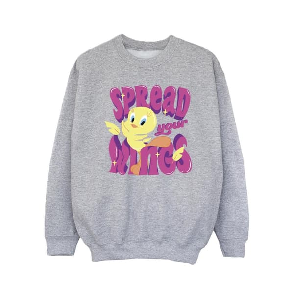 Looney Tunes Girls Tweeday Spread Your Wings Sweatshirt