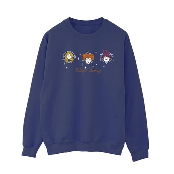 Disney Womens/Ladies Hocus Pocus Witchful Thinking Sweatshirt