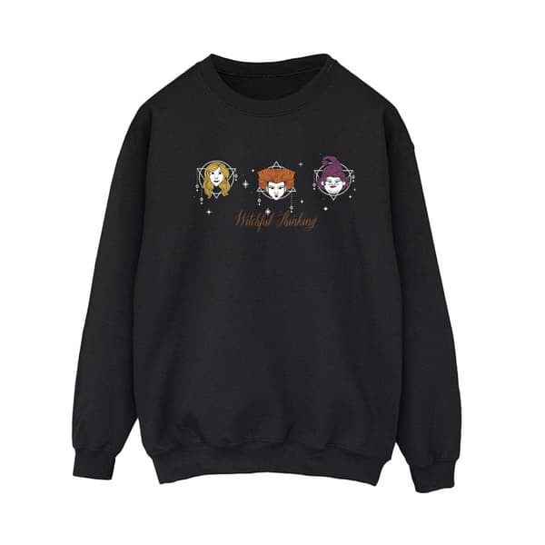 Disney Womens/Ladies Hocus Pocus Witchful Thinking Sweatshirt