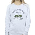 Pikkukuva 3 / 4: Disney Womens/Ladies Chip ´n Dale Green Vibes Only Sweatshirt