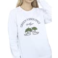 Pikkukuva 3 / 4: Disney Womens/Ladies Chip ´n Dale Green Vibes Only Sweatshirt