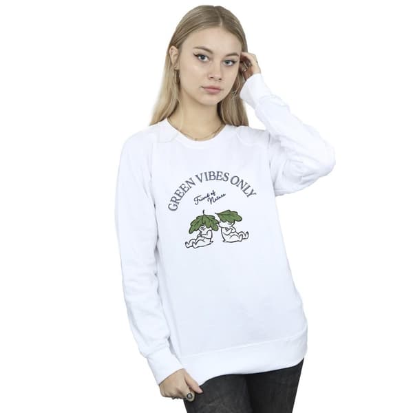 Disney Womens/Ladies Chip ´n Dale Green Vibes Only Sweatshirt
