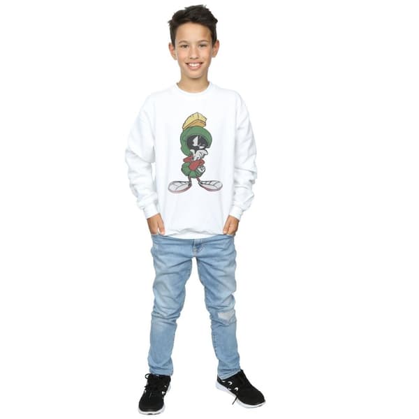 Looney Tunes Boys Marvin The Martian Pose Sweatshirt