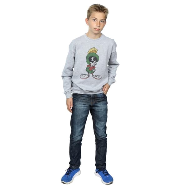 Looney Tunes Boys Marvin The Martian Pose Sweatshirt