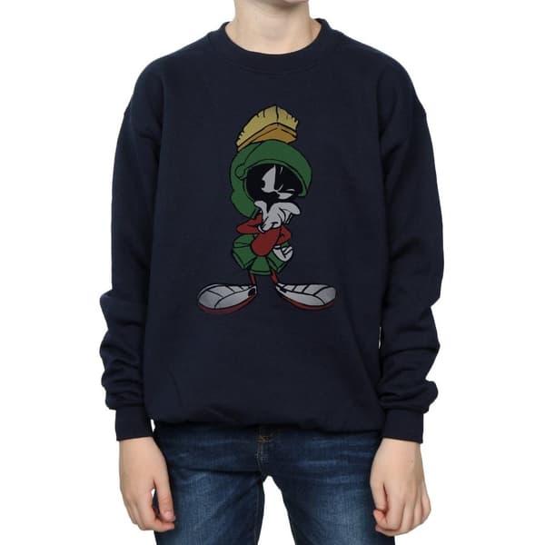Looney Tunes Boys Marvin The Martian Pose Sweatshirt