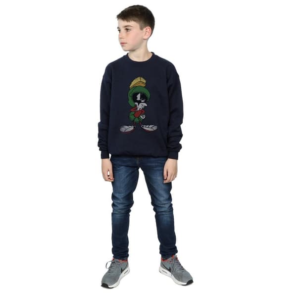 Looney Tunes Boys Marvin The Martian Pose Sweatshirt