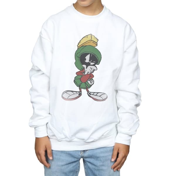 Looney Tunes Boys Marvin The Martian Pose Sweatshirt