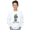 Miniatyrbillede 2 af 5: Looney Tunes Boys Marvin The Martian Pose Sweatshirt