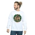 Miniatyrbilde 2 av 5: Harry Potter Mens Christmas Wreath Sweatshirt