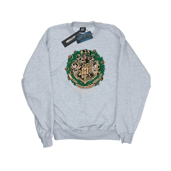 Harry Potter Mens Christmas Wreath Sweatshirt