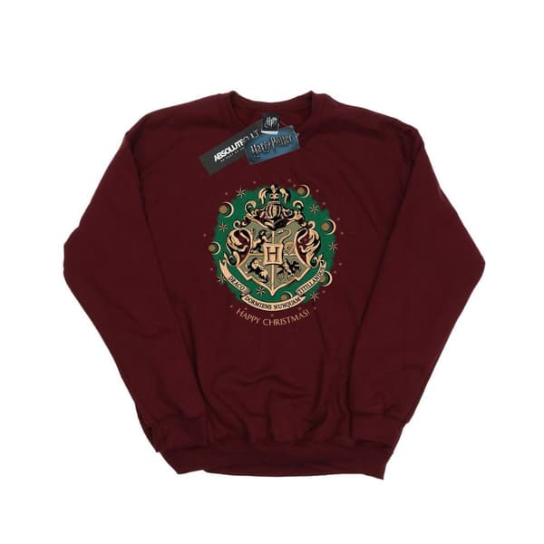 Harry Potter Mens Christmas Wreath Sweatshirt