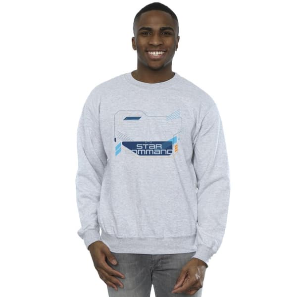 Disney Mens Lightyear Star Command Icons Sweatshirt
