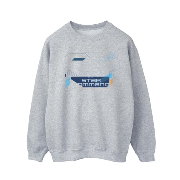 Disney Mens Lightyear Star Command Icons Sweatshirt