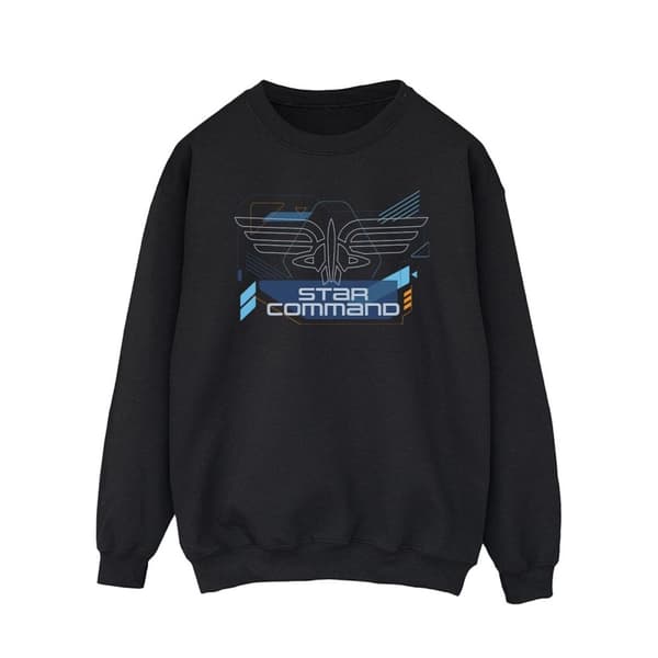 Disney Mens Lightyear Star Command Icons Sweatshirt