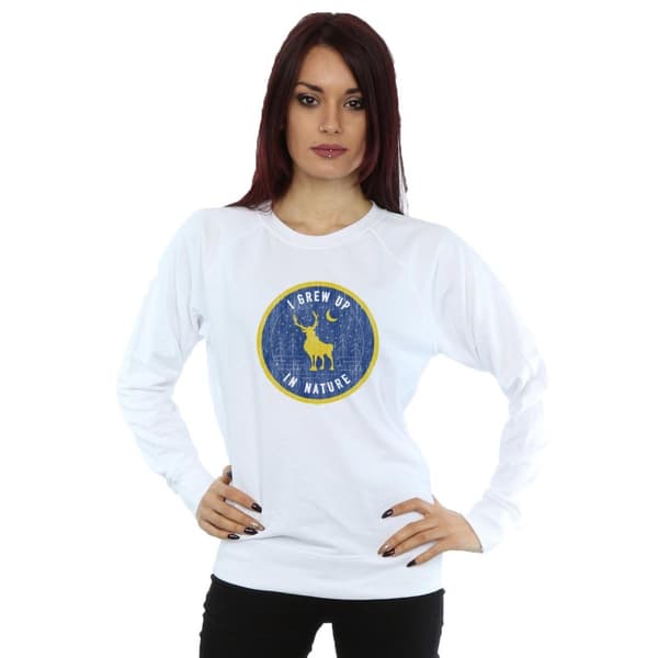 Disney Dam/Tjej Frozen 2 Sven I Grew Up In Nature Sweatshirt