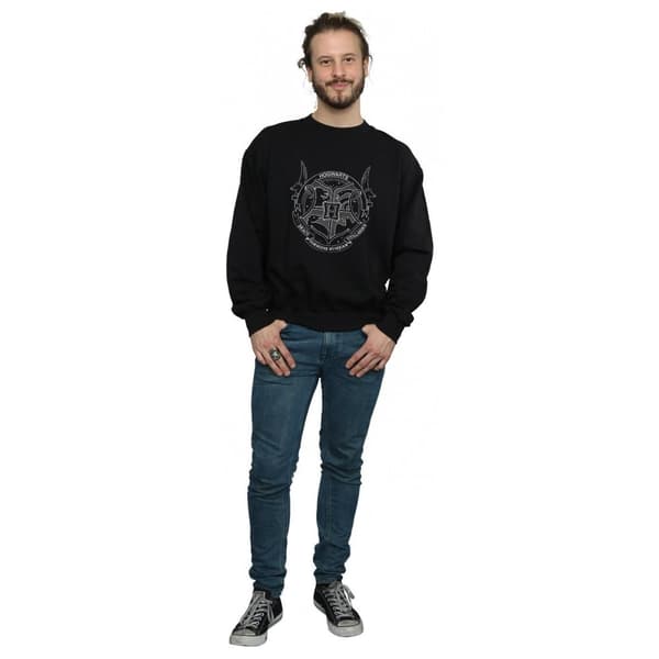 Harry Potter Mens Hogwarts Seal Sweatshirt