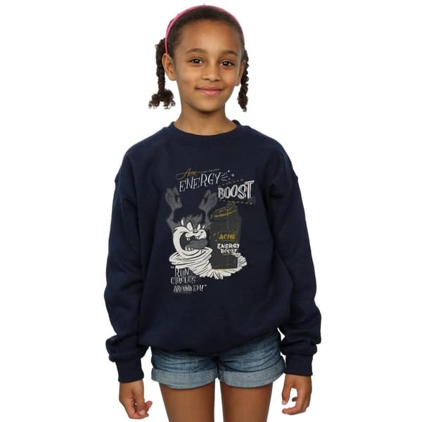 Looney Tunes Girls Taz Energy Boost Sweatshirt