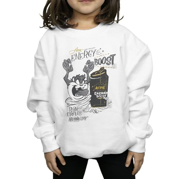 Looney Tunes Girls Taz Energy Boost Sweatshirt