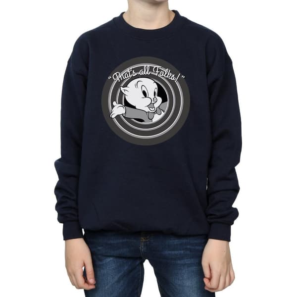 Looney Tunes Pojkar Porky Pig That´s All Folks Sweatshirt