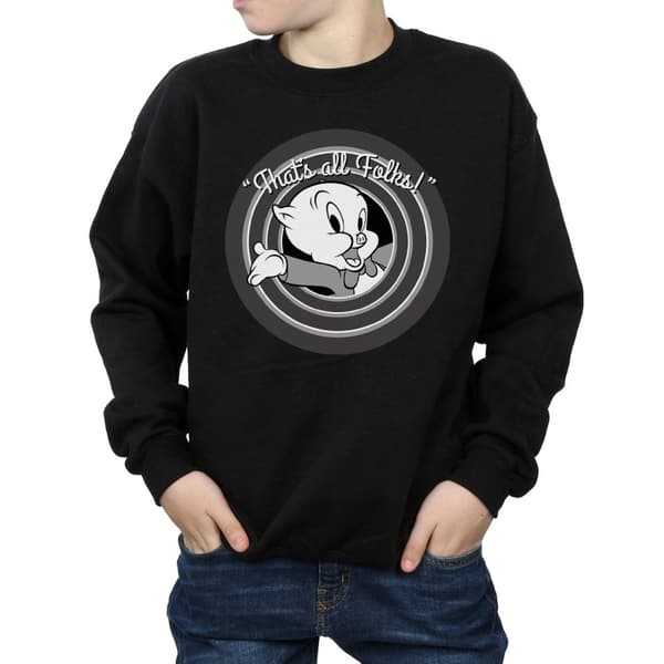 Looney Tunes Pojkar Porky Pig That´s All Folks Sweatshirt