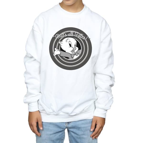 Looney Tunes Pojkar Porky Pig That´s All Folks Sweatshirt