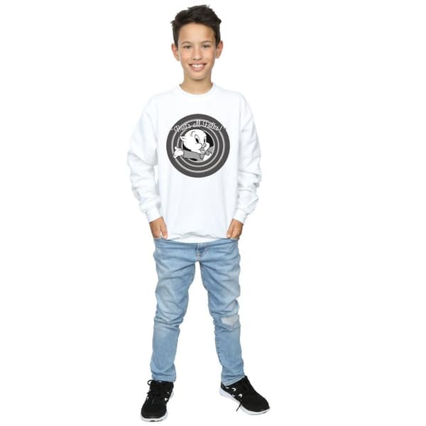 Looney Tunes Pojkar Porky Pig That´s All Folks Sweatshirt
