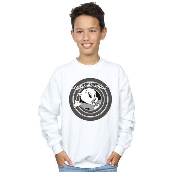 Looney Tunes Pojkar Porky Pig That´s All Folks Sweatshirt