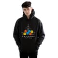 Miniatyrbillede 2 af 3: Friends Mens Fountain And Umbrellas Hoodie
