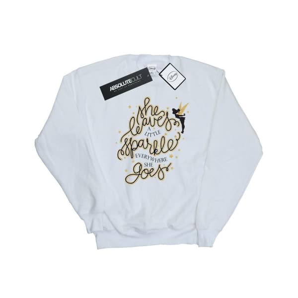 Disney Womens/Ladies Tinkerbell Stars Sweatshirt