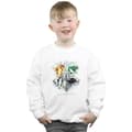 Miniatyrbillede 2 af 5: Harry Potter Boys Hogwarts Painted Crest Sweatshirt