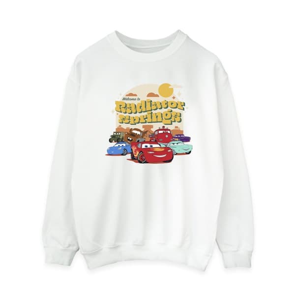 Disney Womens/Ladies Cars Radiator Springs Group Sweatshirt