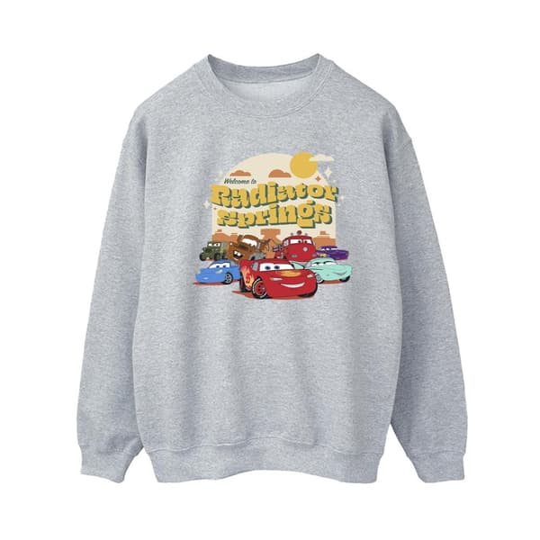 Disney Womens/Ladies Cars Radiator Springs Group Sweatshirt