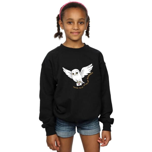 Harry Potter Sweatshirt med uggla och bokstäver för flickor