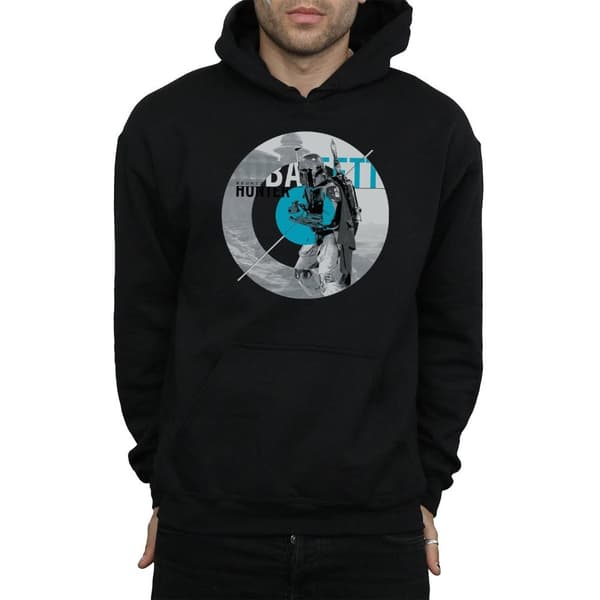 Star Wars Boba Fett Bounty Hunter Circle Hoodie - herr