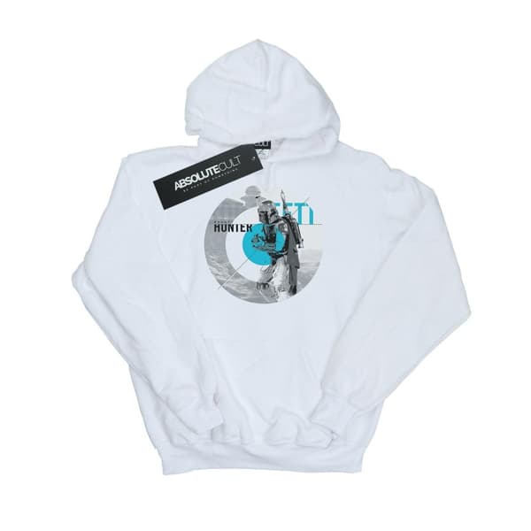 Star Wars Mens Boba Fett Bounty Hunter Circle Hoodie